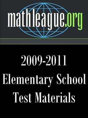 Elementary School Test Materials 2009-2011 de Tim Sanders