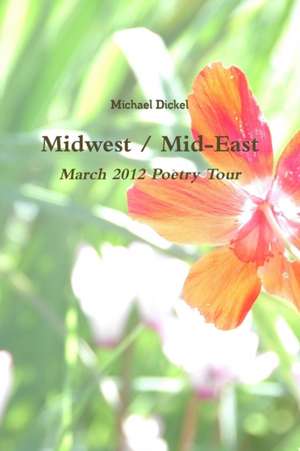 Midwest / Mid-East: March 2012 Poetry Tour de Michael Dickel