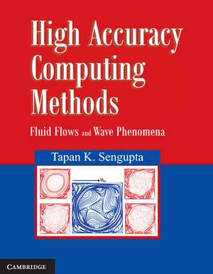 High Accuracy Computing Methods: Fluid Flows and Wave Phenomena de Tapan Sengupta