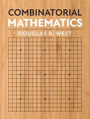 Combinatorial Mathematics de Douglas B. West