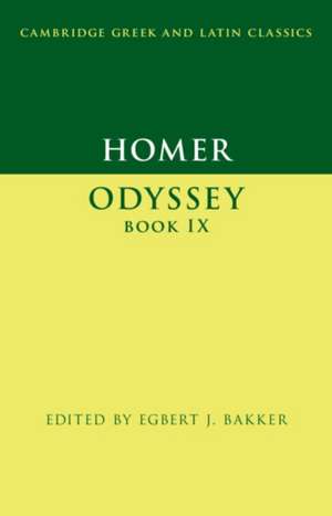 Homer: Odyssey Book IX de Egbert J. Bakker