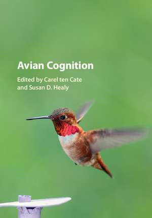 Avian Cognition de Carel ten Cate