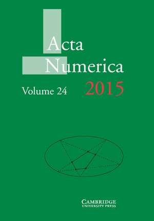 Acta Numerica 2015 de Arieh Iserles