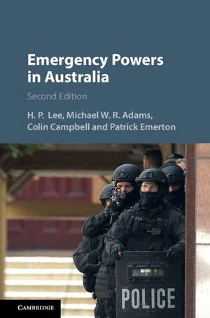 Emergency Powers in Australia de H. P. Lee