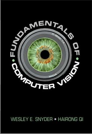 Fundamentals of Computer Vision de Wesley E. Snyder