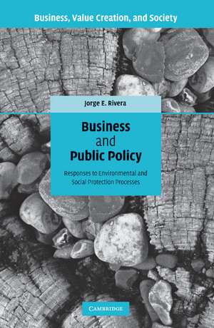 Business and Public Policy: Responses to Environmental and Social Protection Processes de Jorge E. Rivera