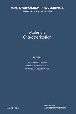 Materials Characterization de Ramiro Perez Campos