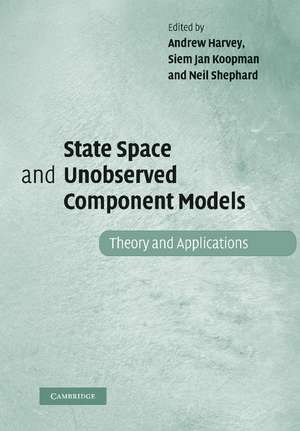 State Space and Unobserved Component Models: Theory and Applications de Andrew Harvey