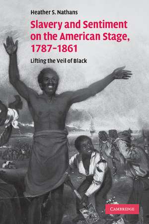 Slavery and Sentiment on the American Stage, 1787–1861: Lifting the Veil of Black de Heather S. Nathans