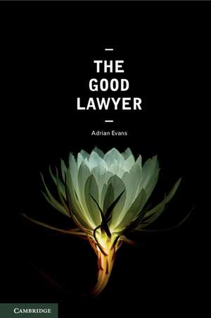 The Good Lawyer: A Student Guide to Law and Ethics de Adrian Evans