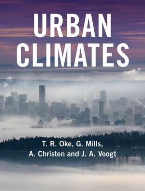 Urban Climates de T. R. Oke