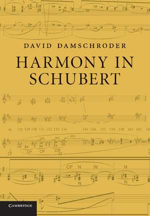 Harmony in Schubert de David Damschroder