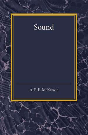 Sound de A. E. E. McKenzie