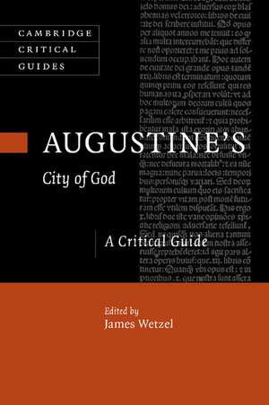 Augustine's City of God: A Critical Guide de James Wetzel