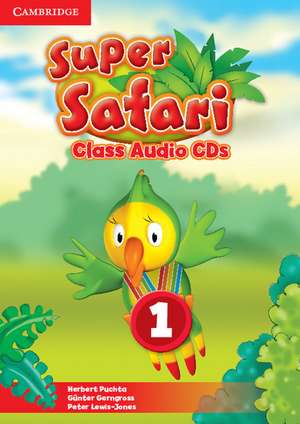 Super Safari Level 1 Class Audio CDs (2) de Herbert Puchta