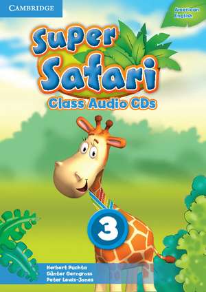 Super Safari American English Level 3 Class Audio CDs (2) de Herbert Puchta