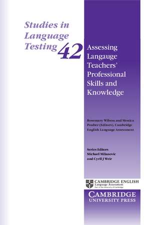 Assessing Language Teachers' Professional Skills and Knowledge de Rosemary Wilson