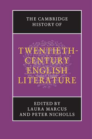 The Cambridge History of Twentieth-Century English Literature de Laura Marcus