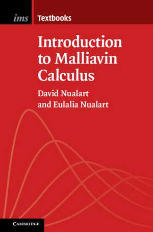 Introduction to Malliavin Calculus de David Nualart