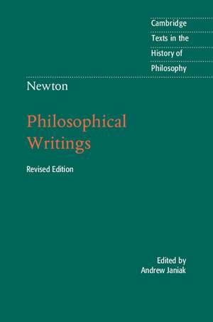 Newton: Philosophical Writings de Andrew Janiak