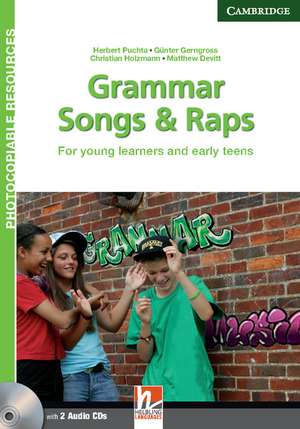 Grammar Songs and Raps Teacher's Book with Audio CDs (2): For Young Learners and Early Teens de Herbert Puchta