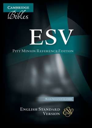 ESV Pitt Minion Reference Bible, Black Imitation Leather, ES442:X