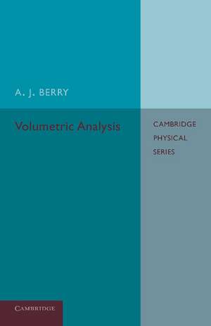 Volumetric Analysis de A. J. Berry