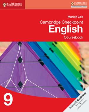 Cambridge Checkpoint English Coursebook 9 de Marian Cox