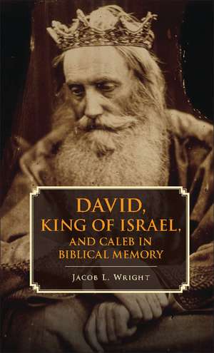 David, King of Israel, and Caleb in Biblical Memory de Jacob L. Wright