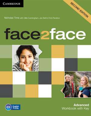 face2face Advanced Workbook with Key de Nicholas Tims