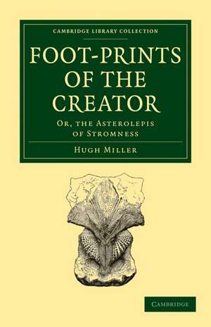 Footprints of the Creator: Or, the Asterolepis of Stromness de Hugh Miller