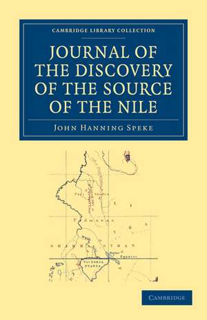 Journal of the Discovery of the Source of the Nile de John Hanning Speke