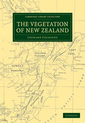 The Vegetation of New Zealand de Leonard Cockayne