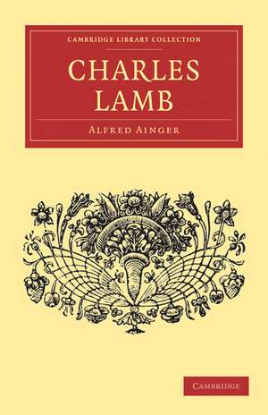 Charles Lamb de Alfred Ainger