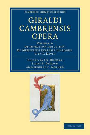 Giraldi Cambrensis opera de J. S. Brewer