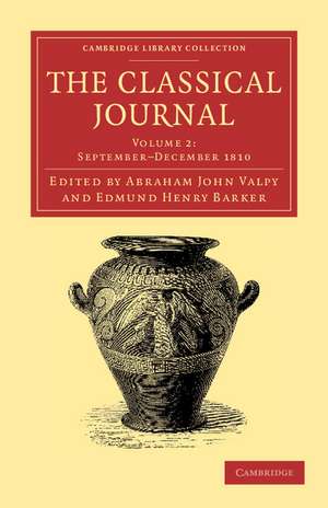 The Classical Journal de Abraham John Valpy