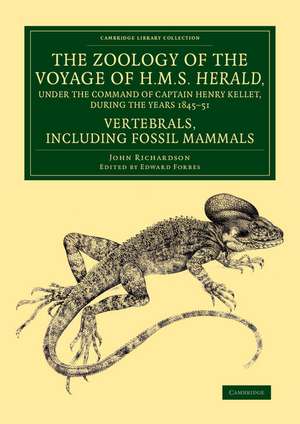 The Zoology of the Voyage of H.M.S. Herald, under the Command of Captain Henry Kellet, R.N., C.B., during the Years 1845–51: Fossil Mammals de John Richardson