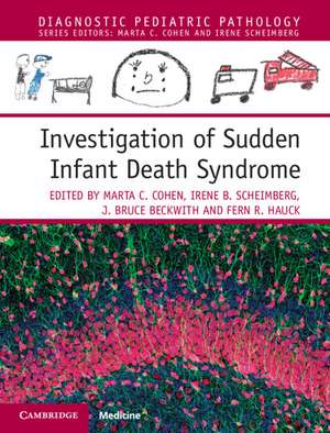 Investigation of Sudden Infant Death Syndrome de Marta C. Cohen