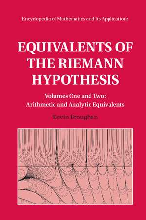 Equivalents of the Riemann Hypothesis 2 Hardback Volume Set de Kevin Broughan