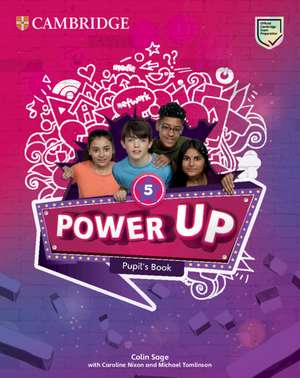 Power Up Level 5 Pupil's Book de Colin Sage