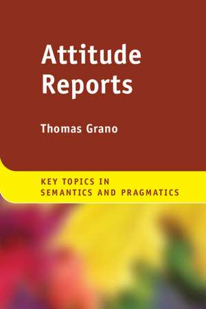 Attitude Reports de Thomas Grano