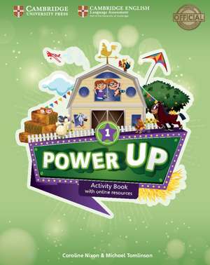 Power Up Level 1 Activity Book with Online Resources and Home Booklet de Caroline Nixon