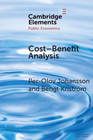 Cost–Benefit Analysis de Per-Olov Johansson