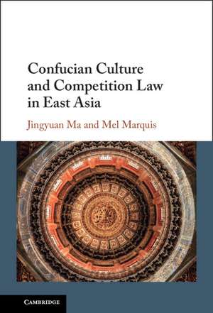 Confucian Culture and Competition Law in East Asia de Jingyuan Ma