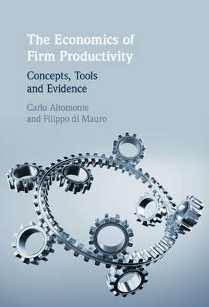 The Economics of Firm Productivity: Concepts, Tools and Evidence de Carlo Altomonte