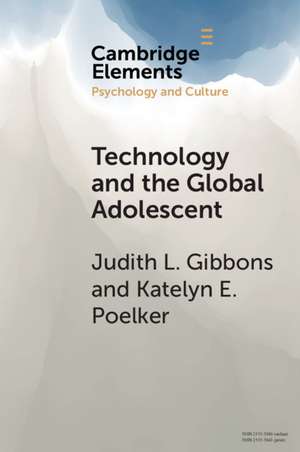 Technology and the Global Adolescent de Judith L. Gibbons