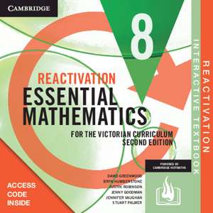 Essential Mathematics for the Victorian Curriculum 8 Reactivation Card de David Greenwood