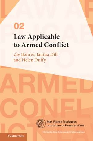 Law Applicable to Armed Conflict de Ziv Bohrer