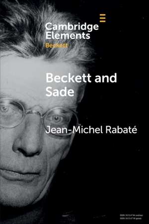 Beckett and Sade de Jean-Michel Rabaté