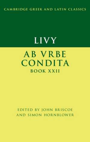 Livy: Ab urbe condita Book XXII de John Briscoe